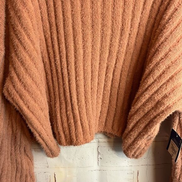 Ultra fuzzy Arizona Jean co ribbed cowl neck sweater size XXL - Picture 3 of 10